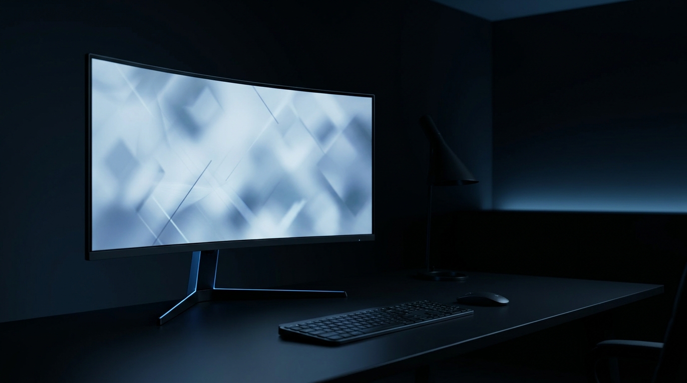 A dark, minimal command-centre workspace